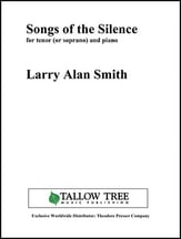 Songs of the Silence Vocal Solo & Collections sheet music cover